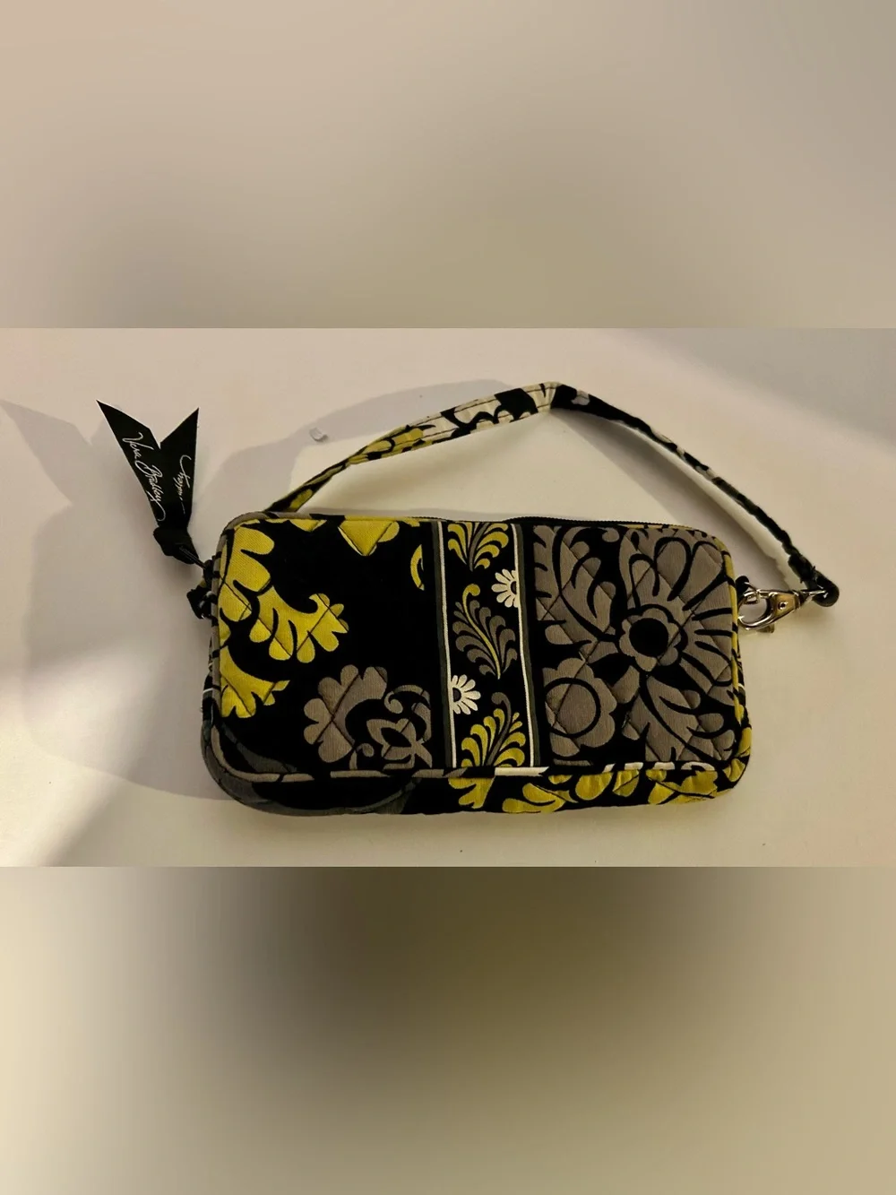 Vera Bradley Baroque Strap Zip Pouch/ Wristlet